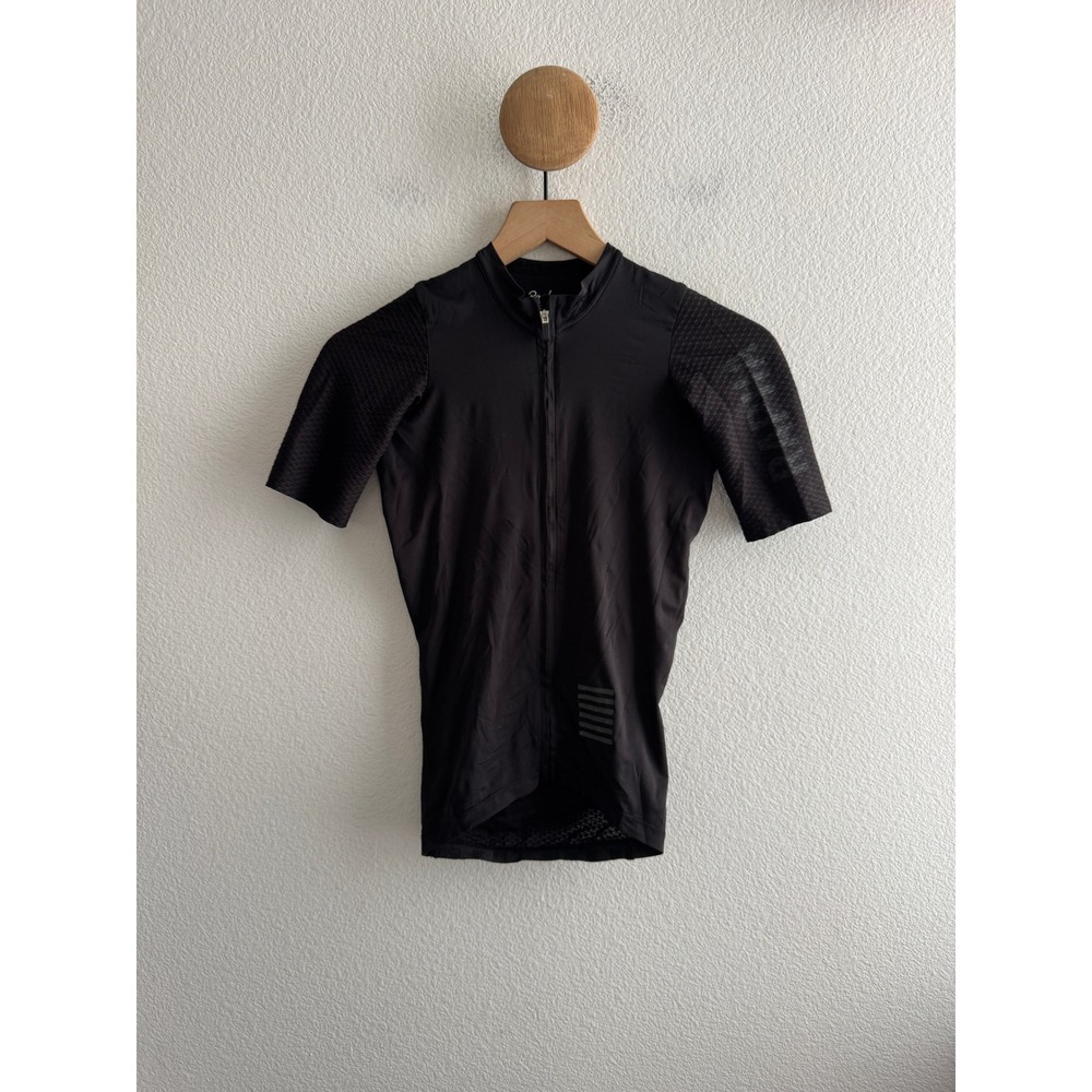 Rapha Pro Team Aero Jersey Womens XS Black Short Sleeve Cycling Bike Top
